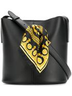 Versace Sash Bucket Bag - Black
