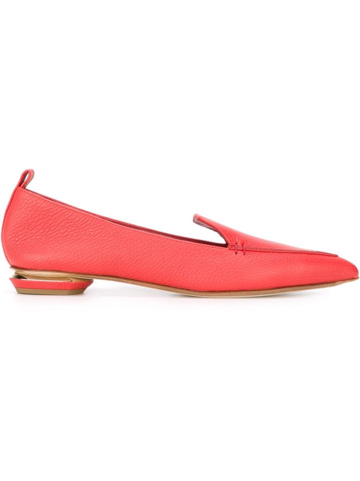 Nicholas Kirkwood 18mm Beya Loafers - Red