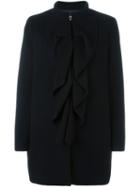 Boutique Moschino Ruffle Detail Coat