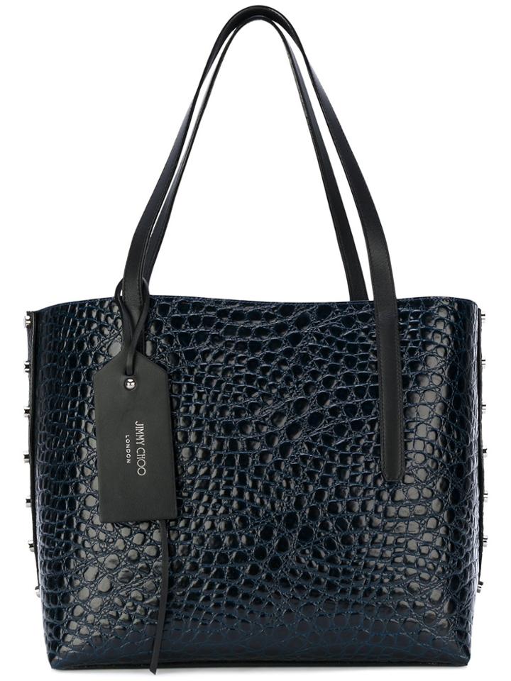 Jimmy Choo Twist East West Tote Bag - Black