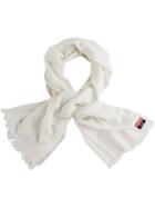 Supreme Long Knitted Scarf - White