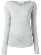 Rag & Bone /jean Boat Neck Sweater, Women's, Size: Small, Grey, Cotton