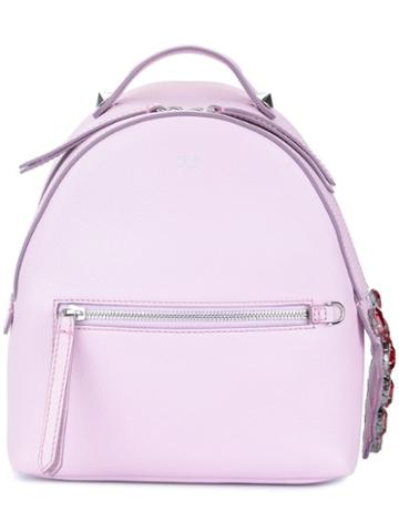 Fendi Pre-owned Mini Leather By The Way Backpack - Pink
