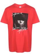 Supreme Mary J. Blige Print T-shirt - Red
