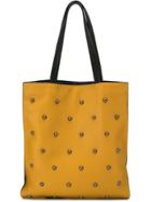 Mara Mac Studded Tote Bag - Yellow & Orange