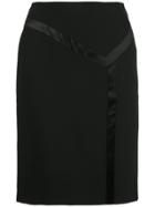 Lanvin Paneled Midi Skirt - Black