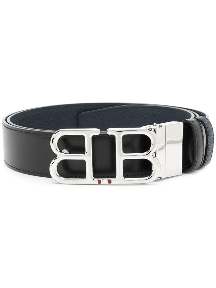 Bally Double Buckle Belt - Black