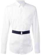 Ports 1961 - Plain Shirt - Men - Cotton/polyamide/spandex/elastane - 42, White, Cotton/polyamide/spandex/elastane