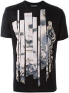 Neil Barrett Statue Print T-shirt, Men's, Size: Xl, Black, Cotton