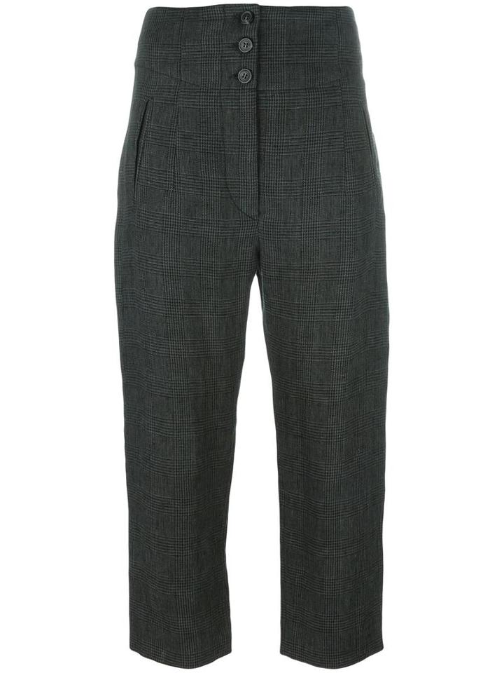 Isabel Marant Étoile Jaz Trousers, Women's, Size: 38, Black, Cotton/linen/flax