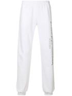 Gosha Rubchinskiy Branded Track Pants - White