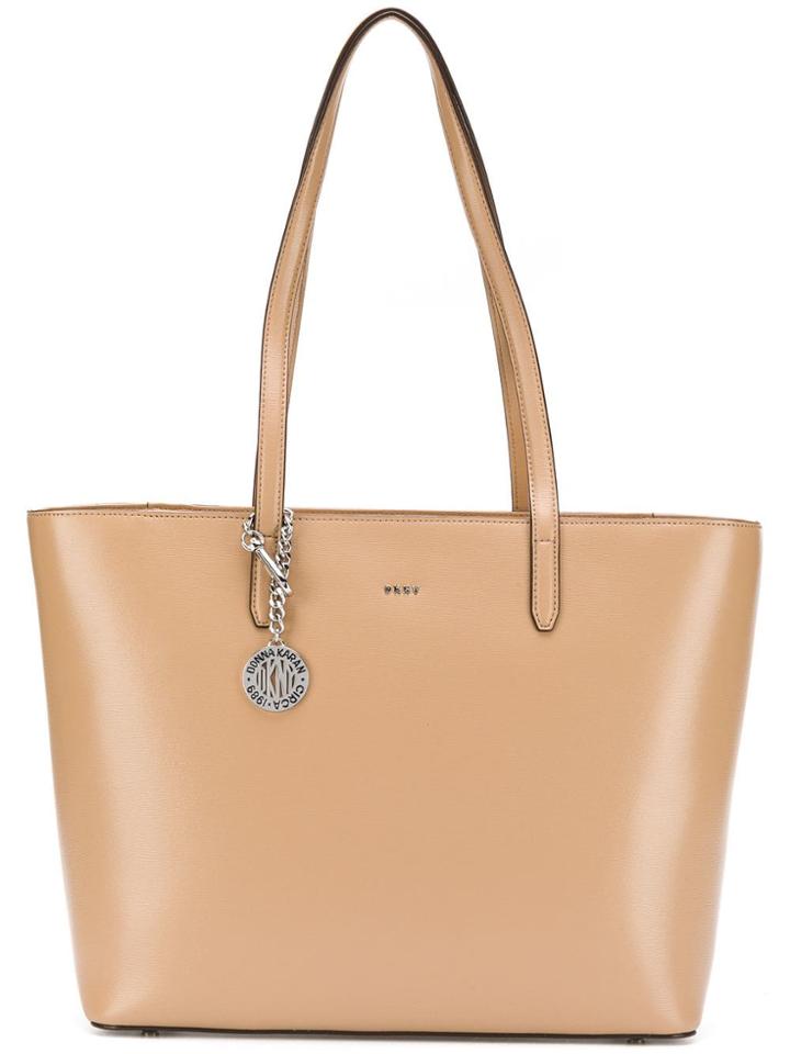 Dkny Logo Tote Bag - Neutrals