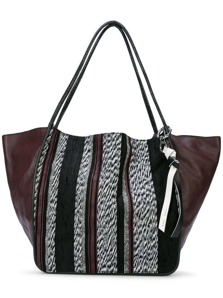 Proenza Schouler Woven Xl Tote - White