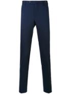 Pt01 - Straight Leg Trousers - Men - Spandex/elastane/virgin Wool - 50, Blue, Spandex/elastane/virgin Wool