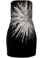 Balmain Sun Sequin Mini Dress - Black