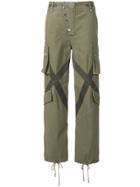 Alexander Wang Multi Pocket Cargo Trousers - Green