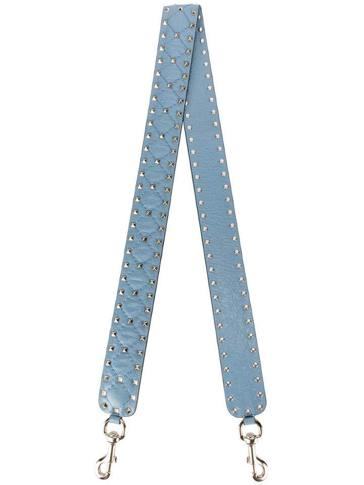 Valentino Valentino Garavani Rockstud Spike Bag Strap - Grey