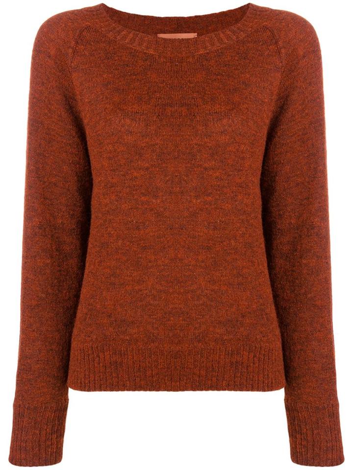 Missoni Round Neck Jumper - Brown