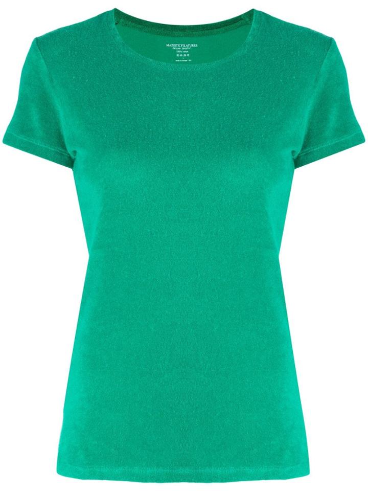 Majestic Filatures Knitted T-shirt - Green