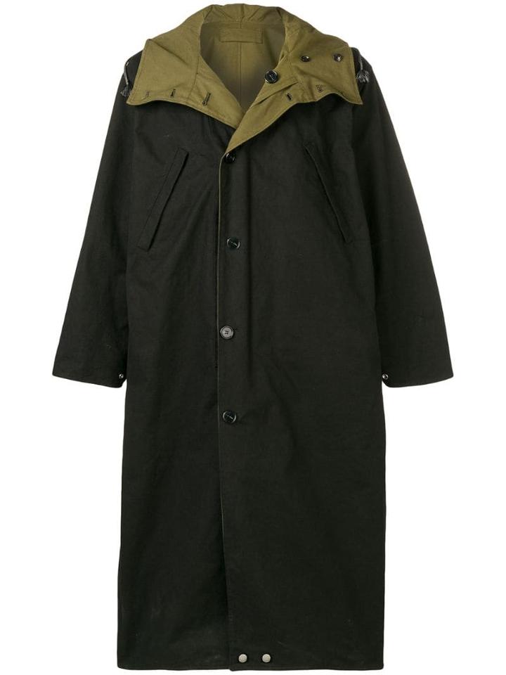 Marni Oversized Raincoat - Black