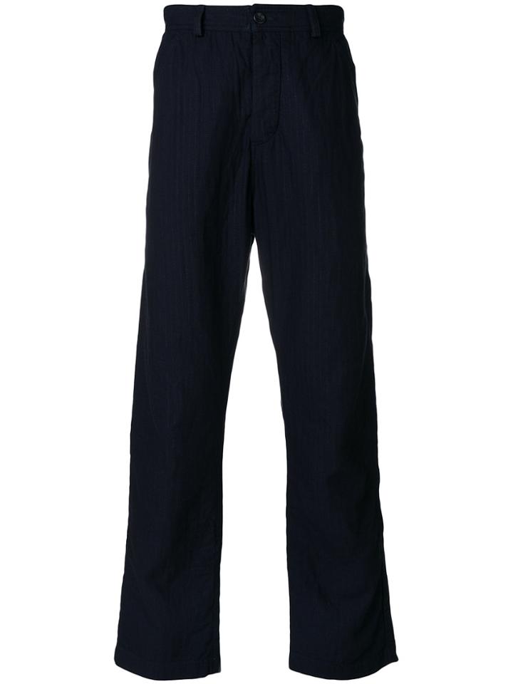 Hannes Roether Drop-crotch Trousers - Blue