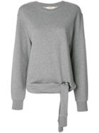 Dorothee Schumacher Tie Detail Sweatshirt - Grey