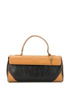 Yves Saint Laurent Pre-owned Logo Embossed Handbag - Black