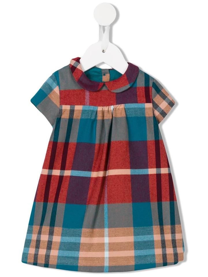 Knot - 'mars' Check Dress - Kids - Cotton/polyester/spandex/elastane/viscose - 12 Mth