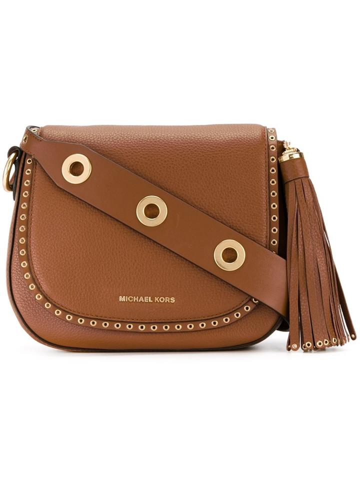 Michael Michael Kors Medium 'brooklyn' Crossbody Bag, Women's, Nude/neutrals