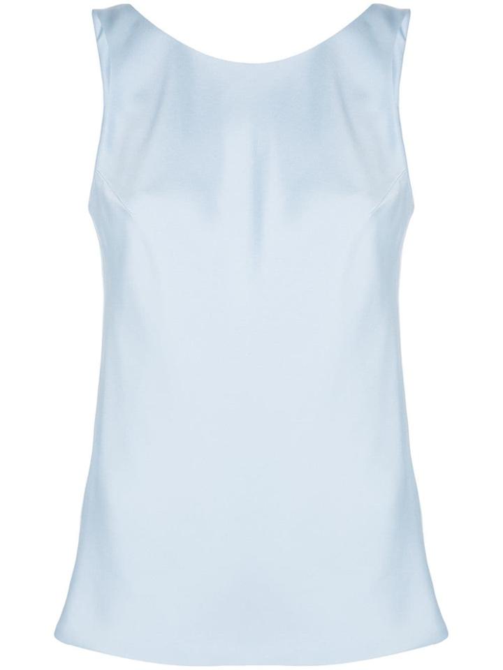 Styland Round Neck Top - Blue
