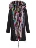 Mr & Mrs Italy Long Mink Fur Lined Parka