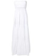 Charo Ruiz Strapless Maxi Dress - White