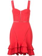 Jonathan Simkhai Ruffle-trim Flared Dress