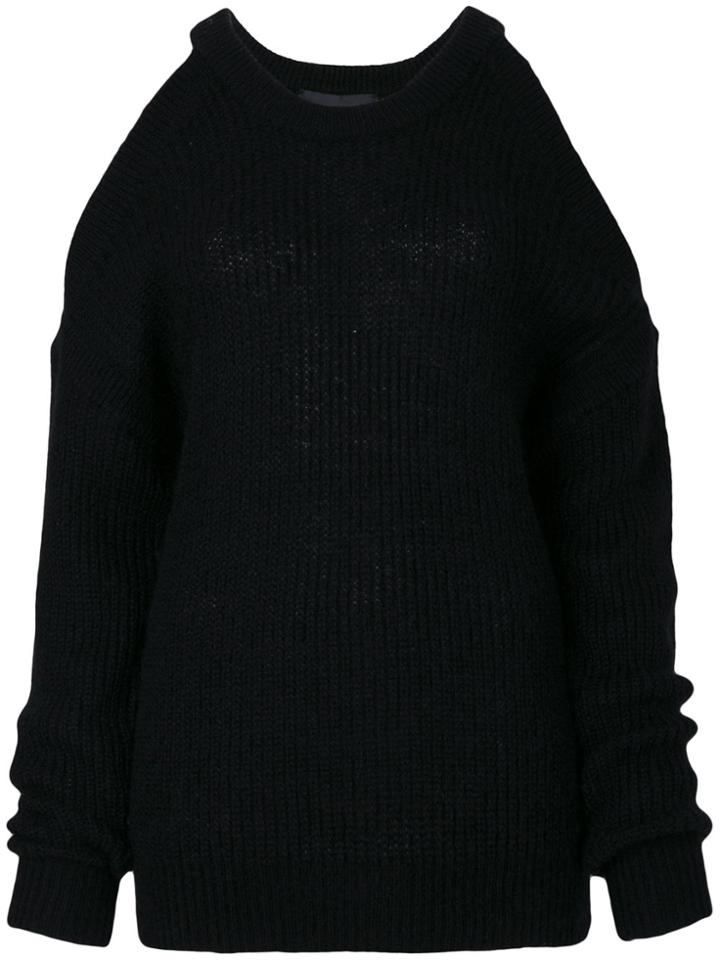 Designers Remix Cutout Sweater - Black