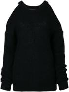 Designers Remix Cutout Sweater - Black