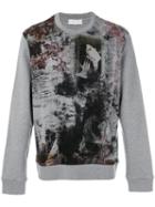 Etro - Printed Sweatshirt - Men - Cotton/polyamide - L, Grey, Cotton/polyamide