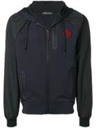 Versace Hooded Medusa Head Jacket - Black
