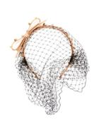 Red Valentino Embellished Net Hairband - Neutrals