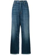 Golden Goose Wide Leg Jeans - Blue