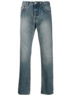 Loewe Faded Effect Jeans - Blue