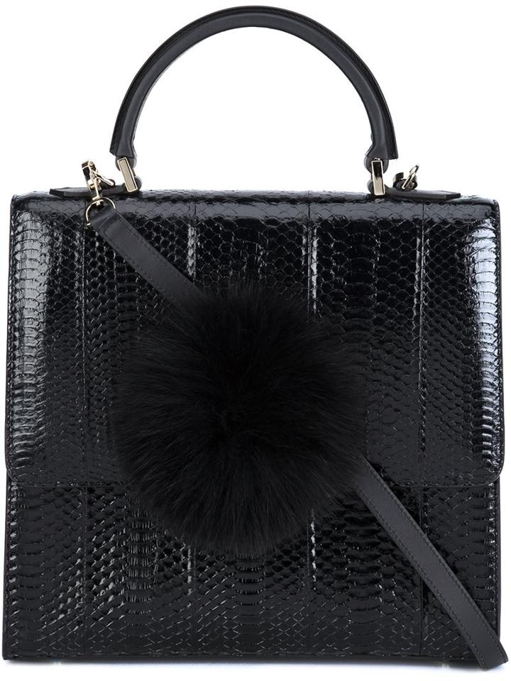 Les Petits Joueurs 'alex' Tote With Pompom