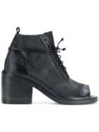 Marsèll Open Lace-up Boots - Black