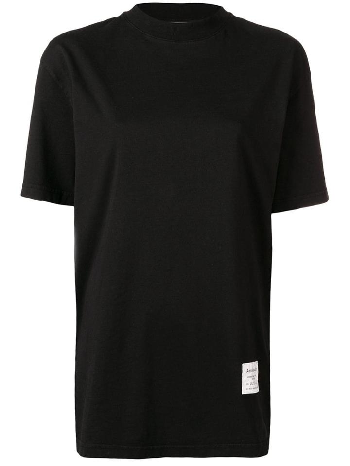 Acne Studios Mock Neck T-shirt - Black