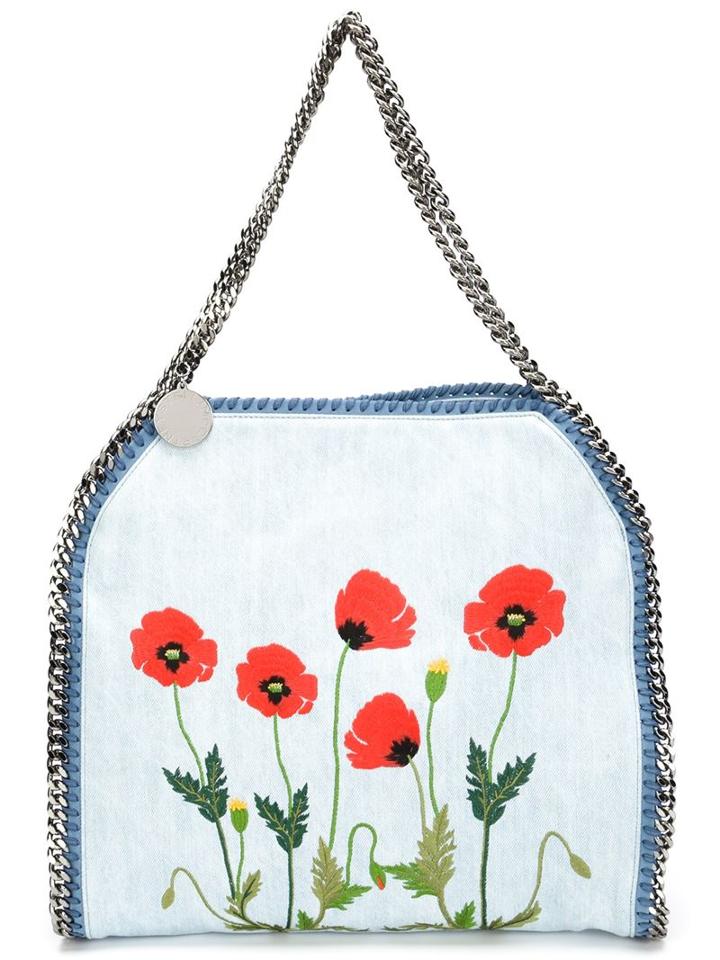 Stella Mccartney 'falabella' Embroidered Tote