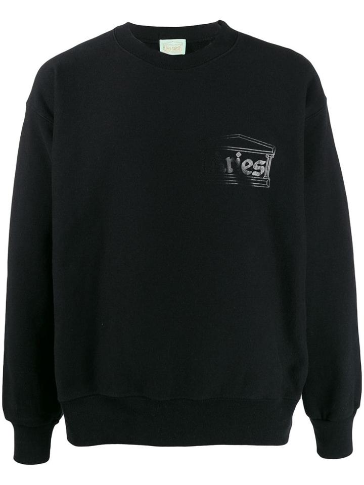 Aries Temple Sweatshirt - Black
