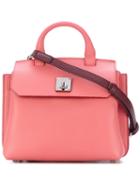 Mcm - Milla Tote - Women - Leather - One Size, Pink/purple, Leather