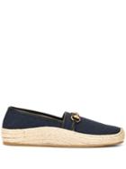 Gucci Horsebit Espadrilles - Blue
