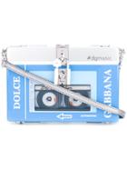 Dolce & Gabbana Dolce Box Walkman Clutch - Metallic