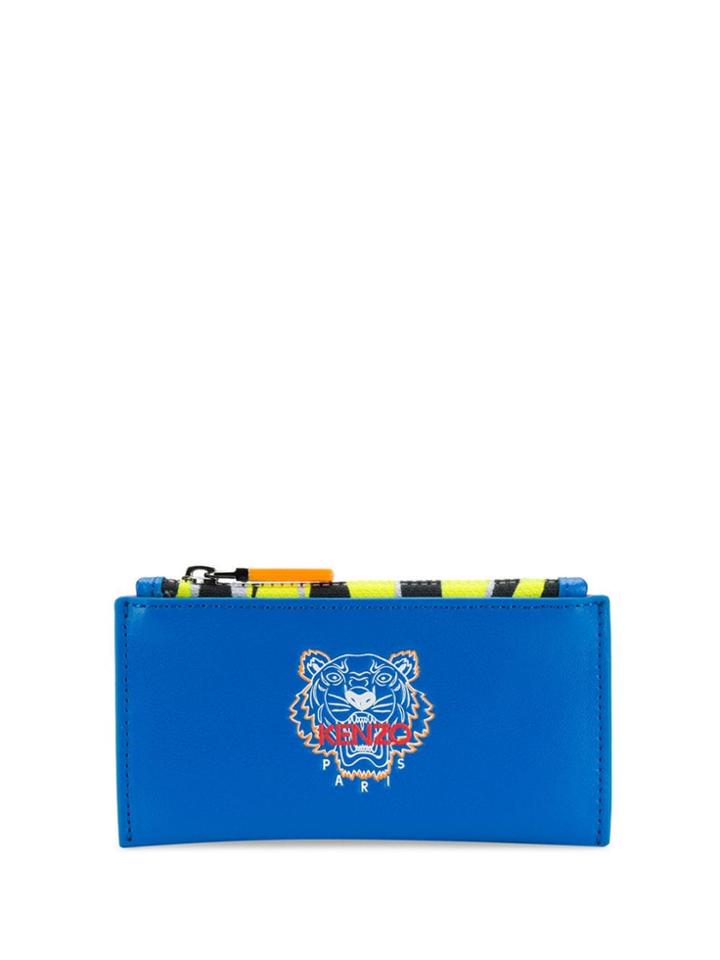 Kenzo Logo Wallet - Blue