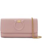 Salvatore Ferragamo Updated Thalia Clutch - Pink & Purple